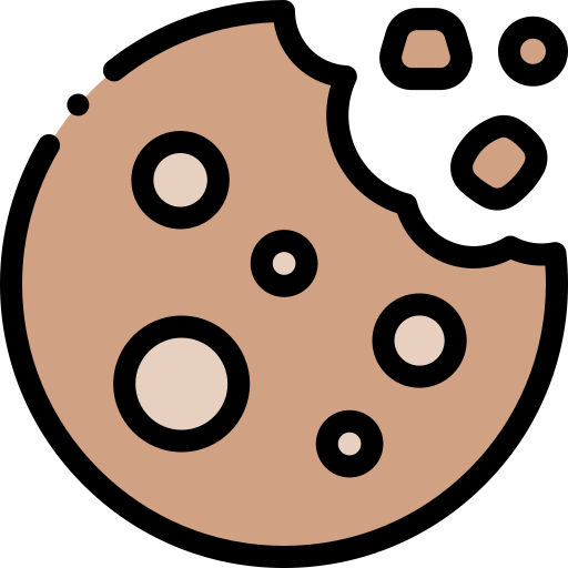 Cookie Detailed Rounded Lineal color icon