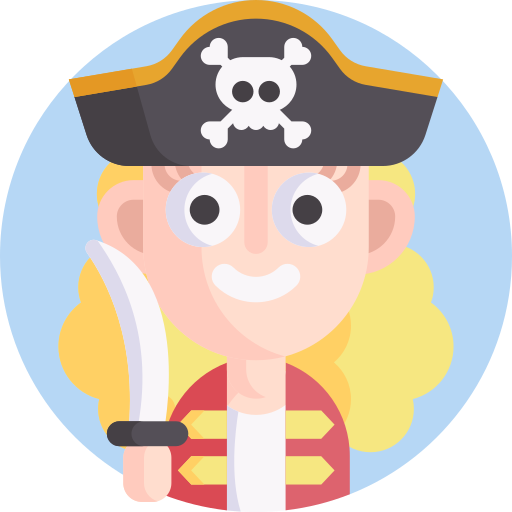 Pirate free icon Pirate free icon