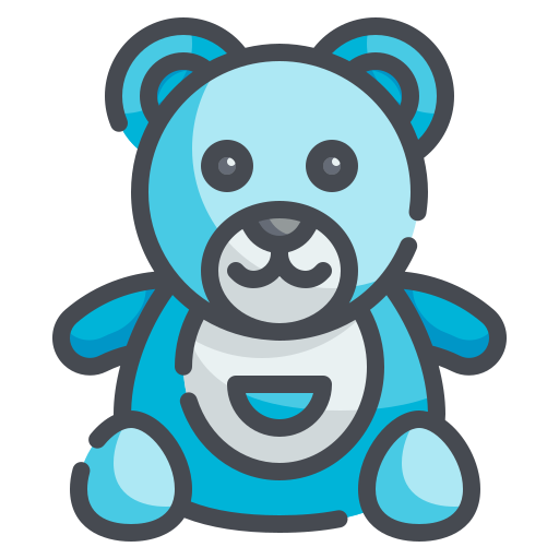 oso de peluche icono gratis