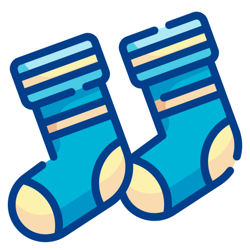 Socks Wanicon Lineal Color icon