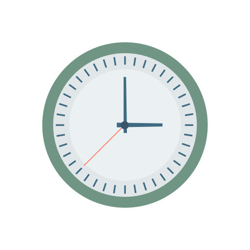 Clock free icon Clock free icon