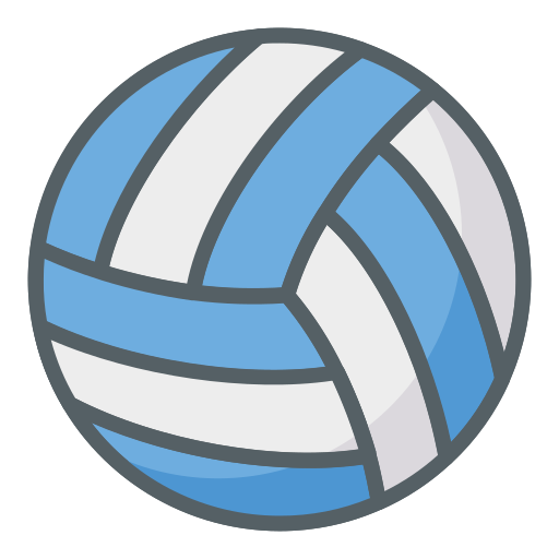 Volleyball Dinosoft Lineal Color icon