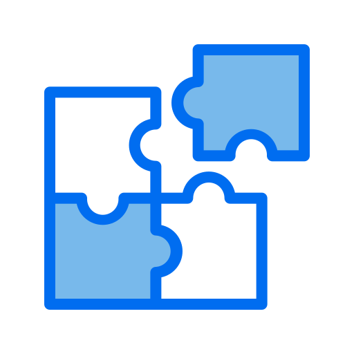 Puzzle Generic Blue icon