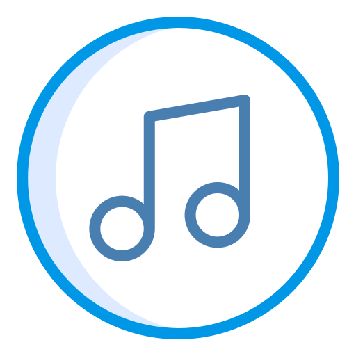 Music Generic Blue icon