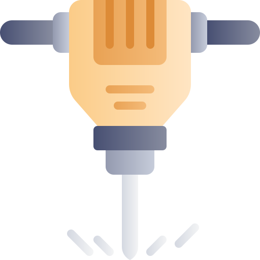 martillo neumático icono gratis