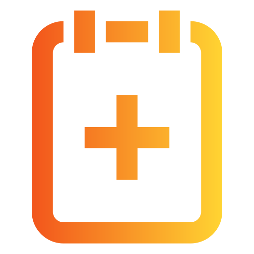 informe médico icono gratis