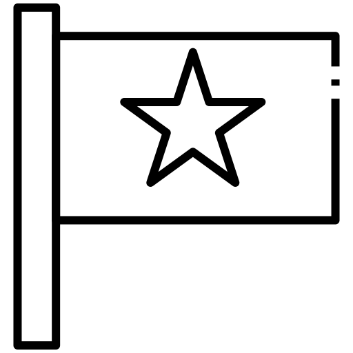 Flag free icon