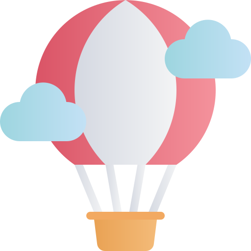 Hot air balloon Generic Flat Gradient icon