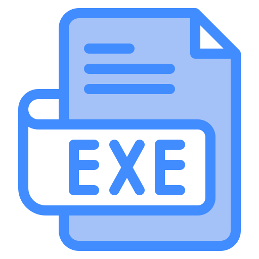 Exe Generic Blue icon