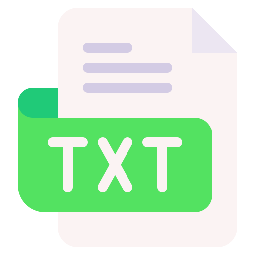 Txt Generic Flat icon