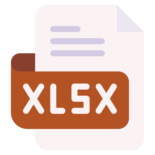 Xlsx Generic Flat icon