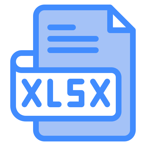 Xlsx Free Files And Folders Icons 1846