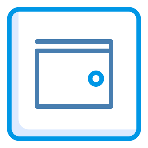 cartera icono gratis