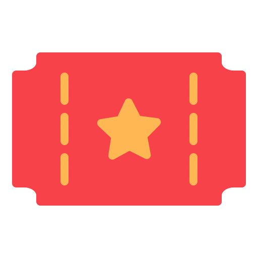 Ticket Generic Flat icon