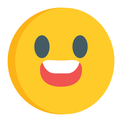 Grinning - free icon