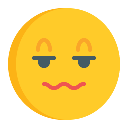 Free Confused Emoji Emoji Icon - Download in Colored Outline Style