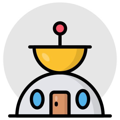 satélite icono gratis