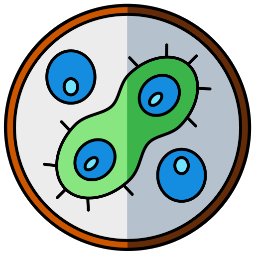 Cell Generic Thin Outline Color Icon