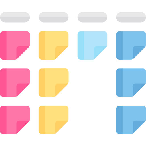 Kanban - free icon