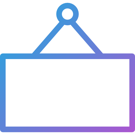 Sign free icon Sign free icon