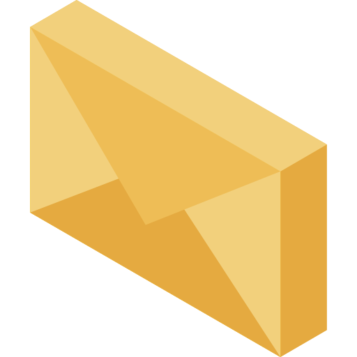 Email Isometric Flat icon