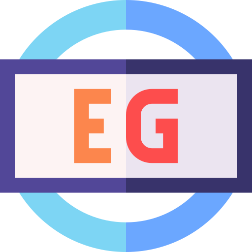 Example Basic Straight Flat Icon
