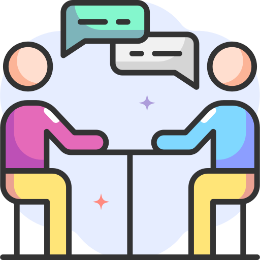 reunión icono gratis