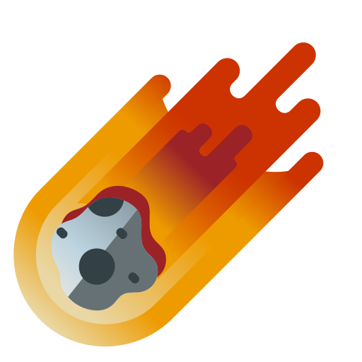 meteorito icono gratis