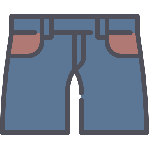 pantalones cortos icono gratis