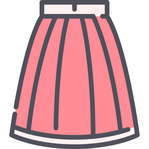 Skirt Generic Outline Color icon