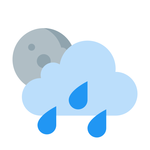 Downpour Basic Straight Flat icon