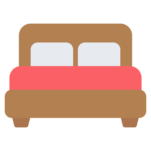 Double bed Generic Flat icon