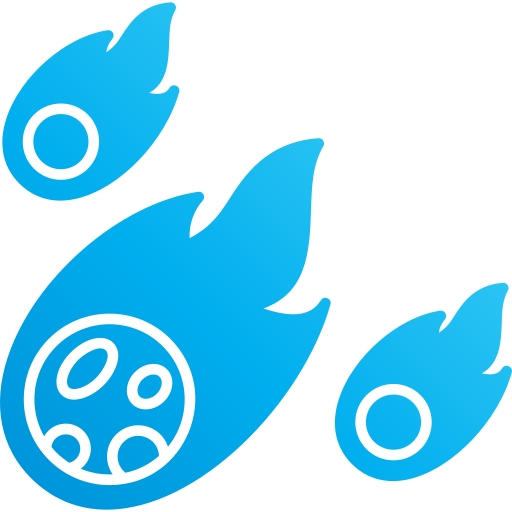 Meteorite free icon