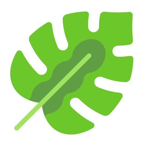feuille de monstera Icône gratuit feuille de monstera Icône gratuit