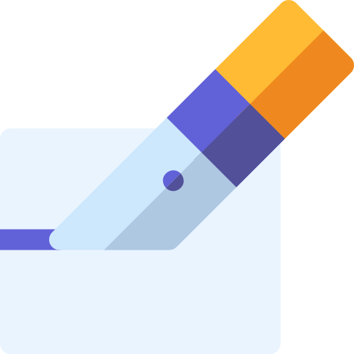 cortador de papel icono gratis