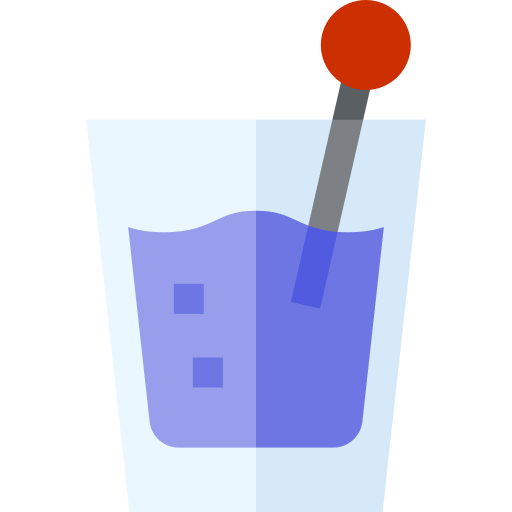 Cocktail Basic Straight Flat icon