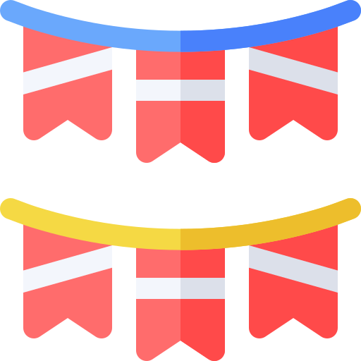 guirnalda icono gratis