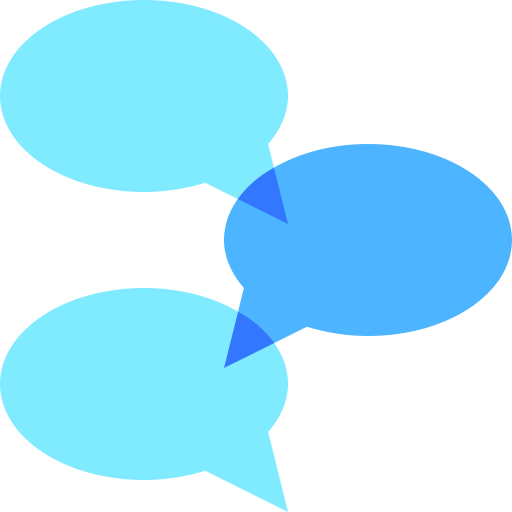 Speech bubble Basic Sheer Flat icon