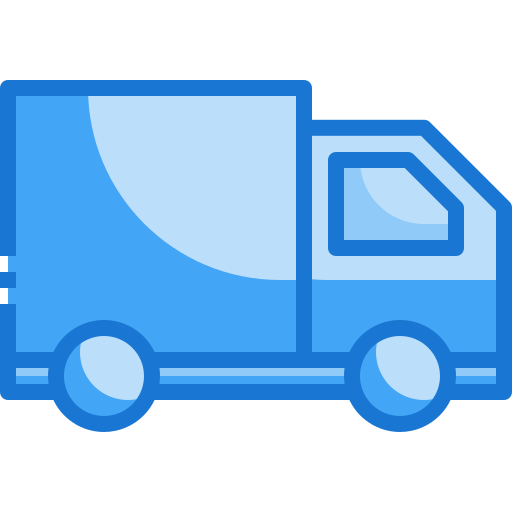 Delivery truck Generic Blue icon