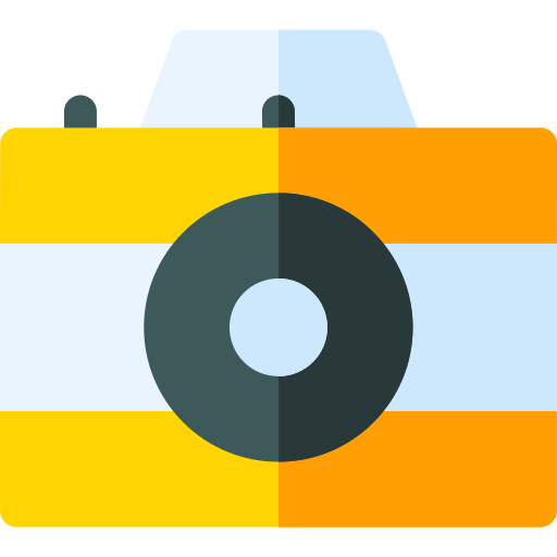 cámara fotográfica icono gratis