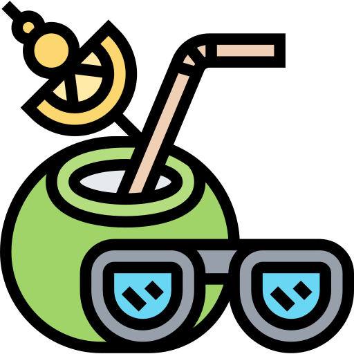 Coconut free icon Coconut free icon