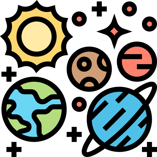 astronomía icono gratis