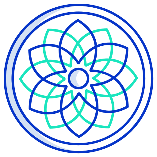 Mandala Icongeek26 Outline Colour icon