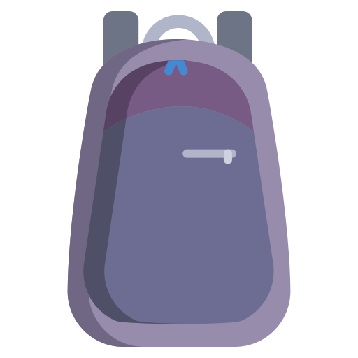 mochila icono gratis