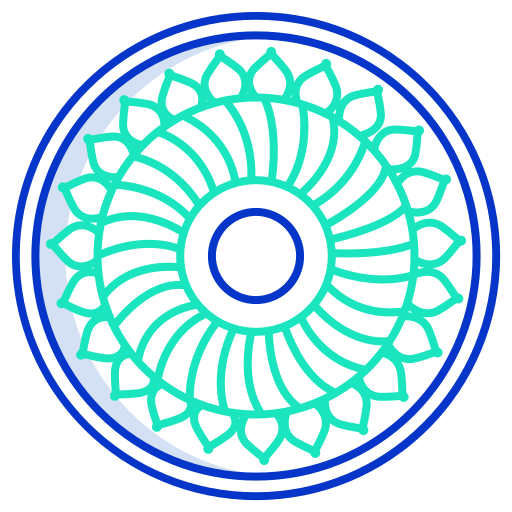 Mandala Icongeek26 Outline Colour icon