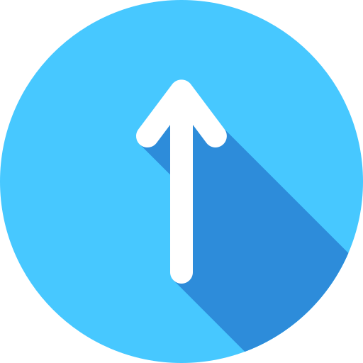 Up arrow Generic Circular icon