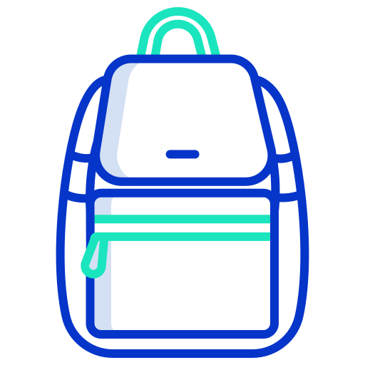 Backpack Icongeek26 Outline Colour Icon