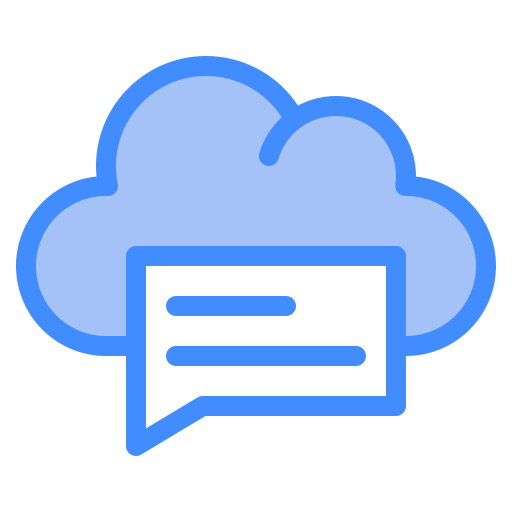 computación en la nube icono gratis