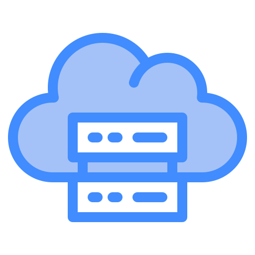 servidor en la nube icono gratis