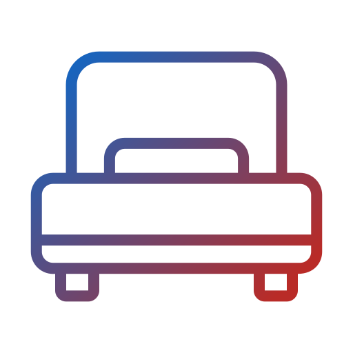 Односпальная кровать бесплатно иконка Односпальная кровать бесплатно иконка